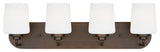 Windom 4-Light Wall / Bath, Bronze