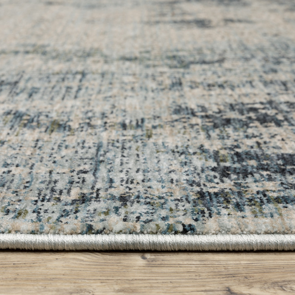 Harlan Modern Ethereal Polyester Area Rug 5'3" x 7'6"