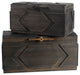 Cassia Wooden Boxes, Set Of 2