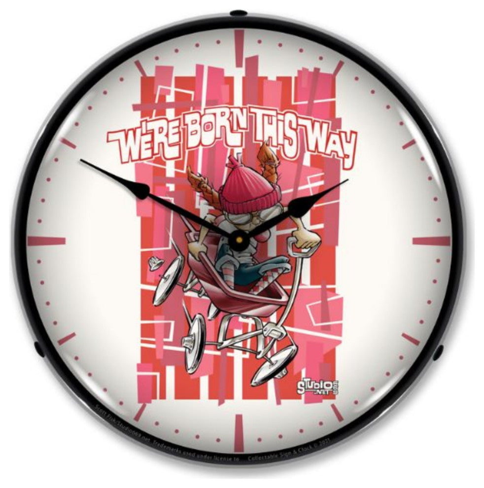 SF21011179 Girl Born This Way Clock
