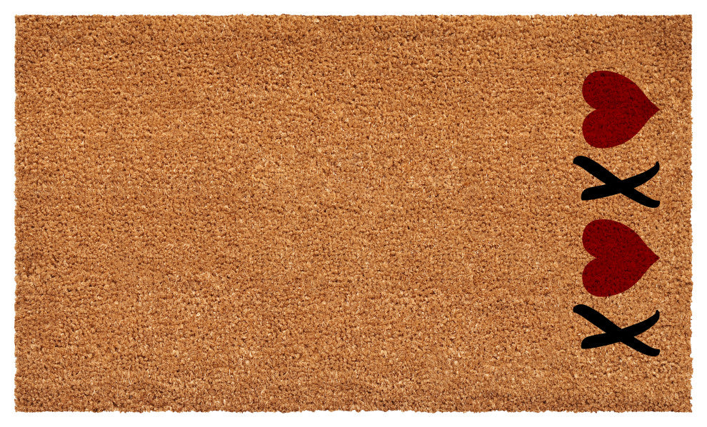 Calloway Mills Vertical XOXO Doormat, 24" X 36"