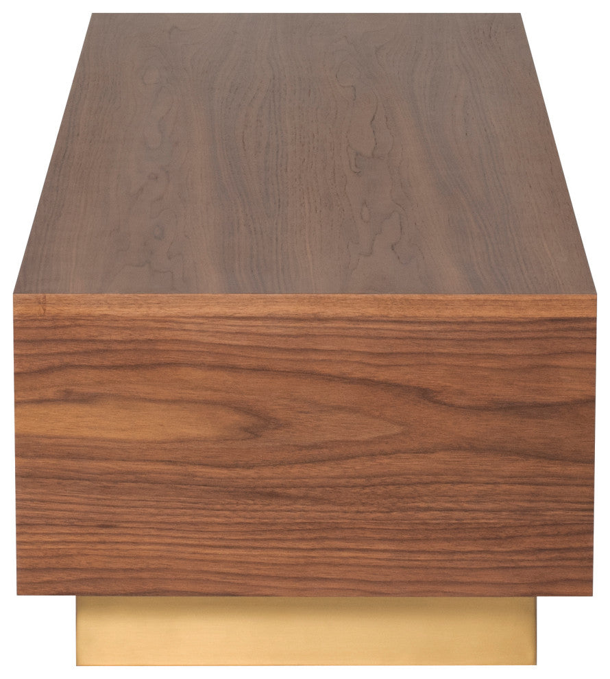 Jakoby Rectangle Coffee Table, Walnut