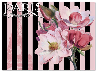 Tina Lavoie 'Paris Magnolias III' Canvas Art, 18" x 24"