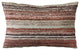 Plutus Multi-Color Stripe Luxury Throw Pillow, 16"x16"
