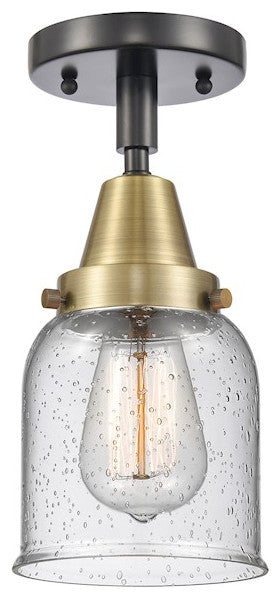 INNOVATIONS LIGHTING 447-1C-BAB-G54-LED Small Bell Flush Mount