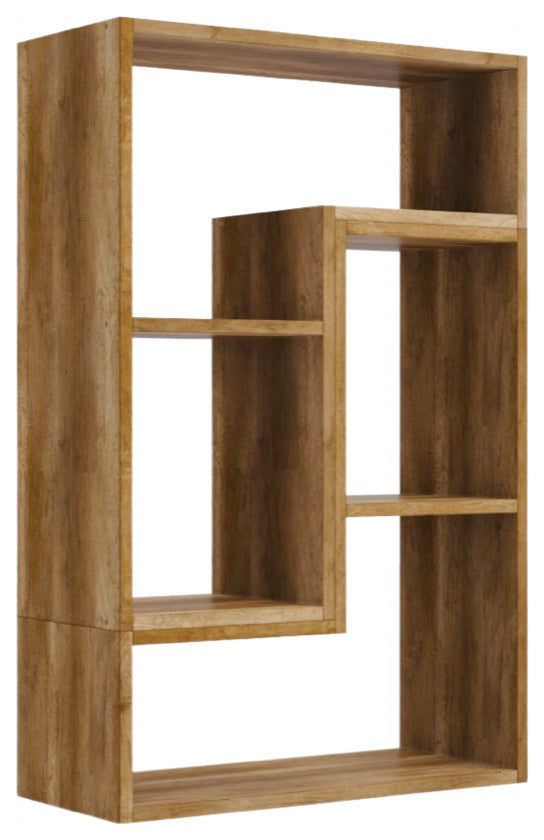 ANALI Modular Bookcase, Country Oak