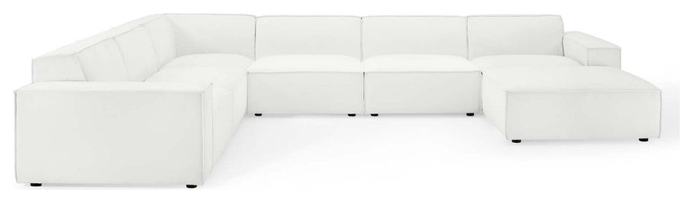Restore 7-Piece Sectional Sofa - White