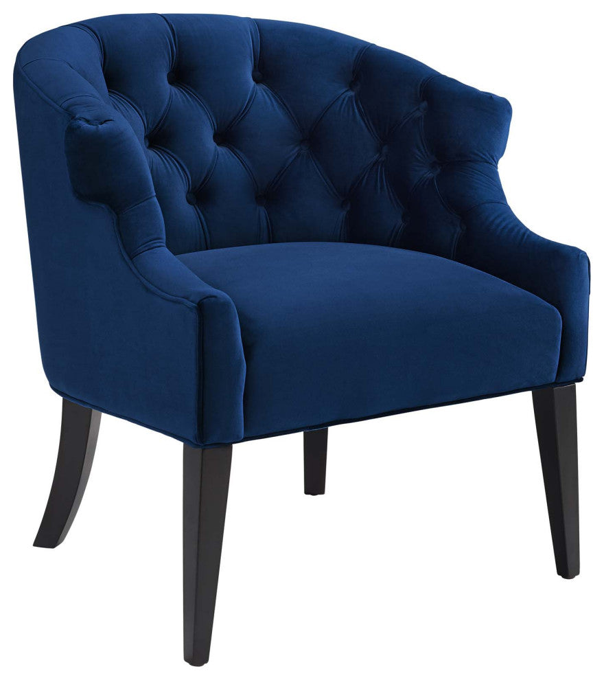 Precept Accent Performance Velvet Armchair