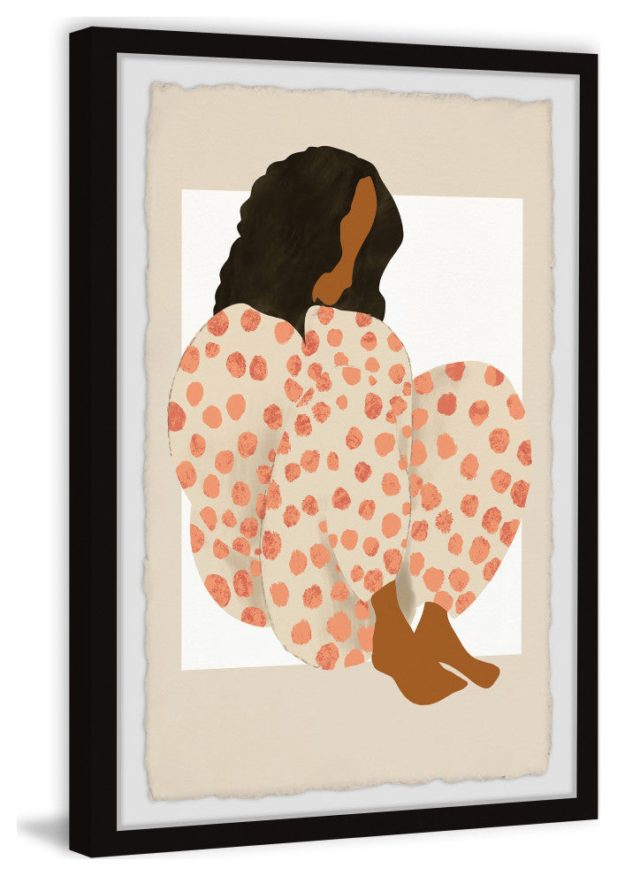 "Just Me" Framed Painting Print, 16x24