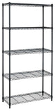 Beautiful Black Metal shelving unit