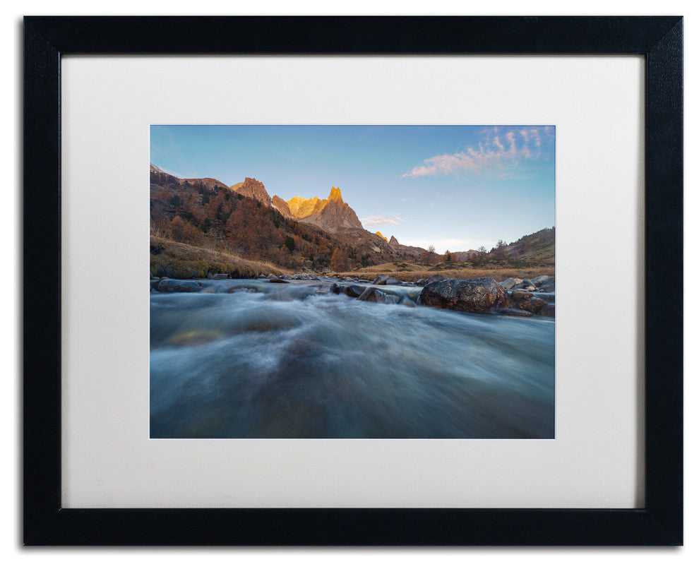 Mathieu Rivrin 'Admire Nature' Matted Framed Art, Black Frame, White, 20x16