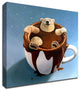 Chocolate Spa by Lucia Heffernan, Print on Canvas, 24"x24"