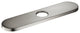 KIBI 10" Faucet Cover Faucet Cover KFC101, Brush Nickel