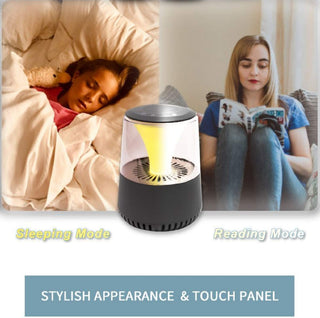 Smart Air Purifier, 25db Quiet Air Cleaner for Large Room, Remove 99.99% Germs