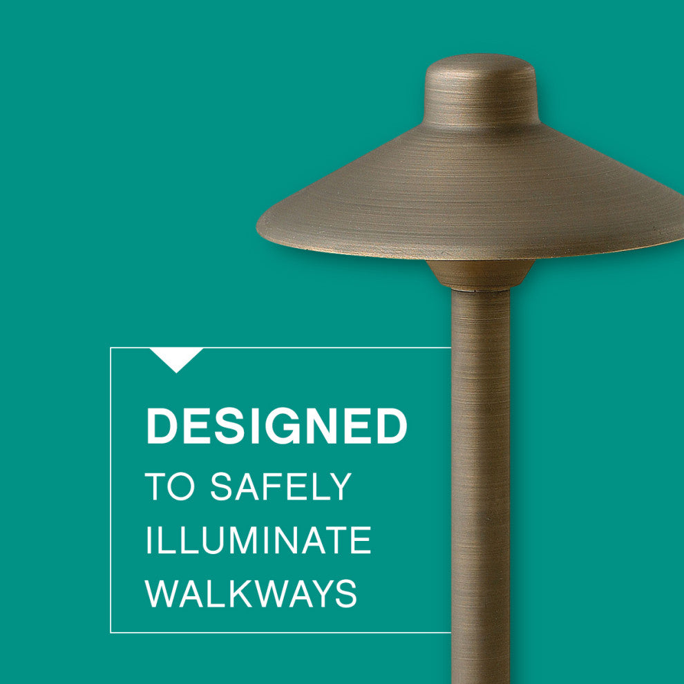Hinkley Hardy Island Large Standard Led Path Light, Matte Bronze