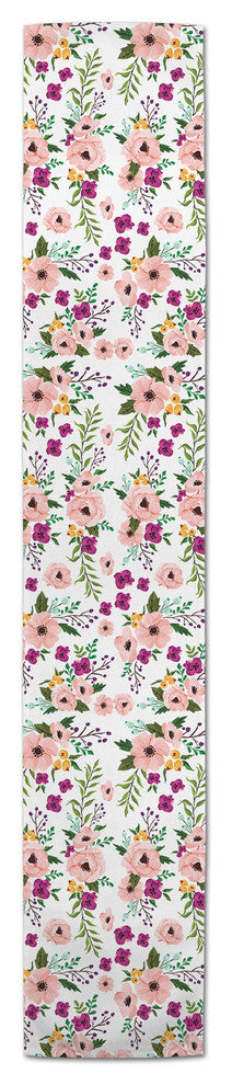Blooming Florals 16x90 Table Runner