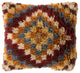 Surya Mammoth RC-005 22"x22" Pillow Kit, Cream/Burgundy/Burnt Orange/Blue/Purple