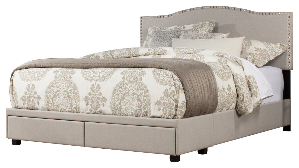 Hillsdale Kiley Queen Upholstered Storage Bed