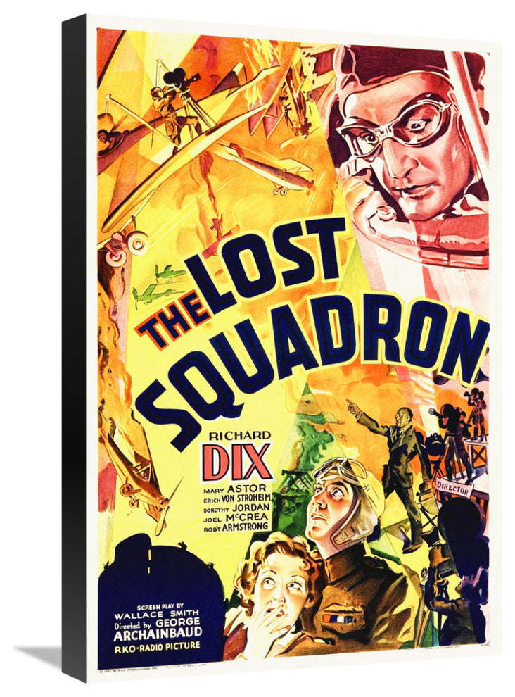 "The Lost Squadron" Stretched Canvas Giclee by Hollywood Photo Archive, 16"x24"