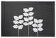 Simple Stems Spring Chenille Rug, Gray, 4'x6'