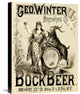 "George Winter Brewing Company" Canvas Giclee by Vintage Booze Labels, 17"x22"