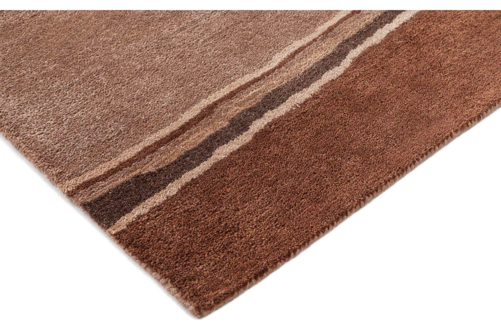 Salina Oliver Area Rug, Brown, 2'6"x8'