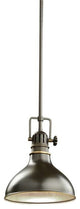 Kichler Hatteras Bay One Light Mini Pendant 2664OZ
