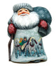 Dr Zhivago Santa Wood Carved