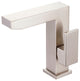 Mod Single Handle Bathroom Faucet, Pvd Brushed Nickel