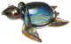 Murano Glass Turtle Calcedonia