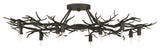 Rainforest Bronze Semi-Flush