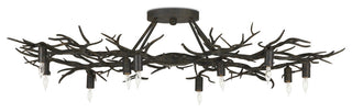 Rainforest Bronze Semi-Flush
