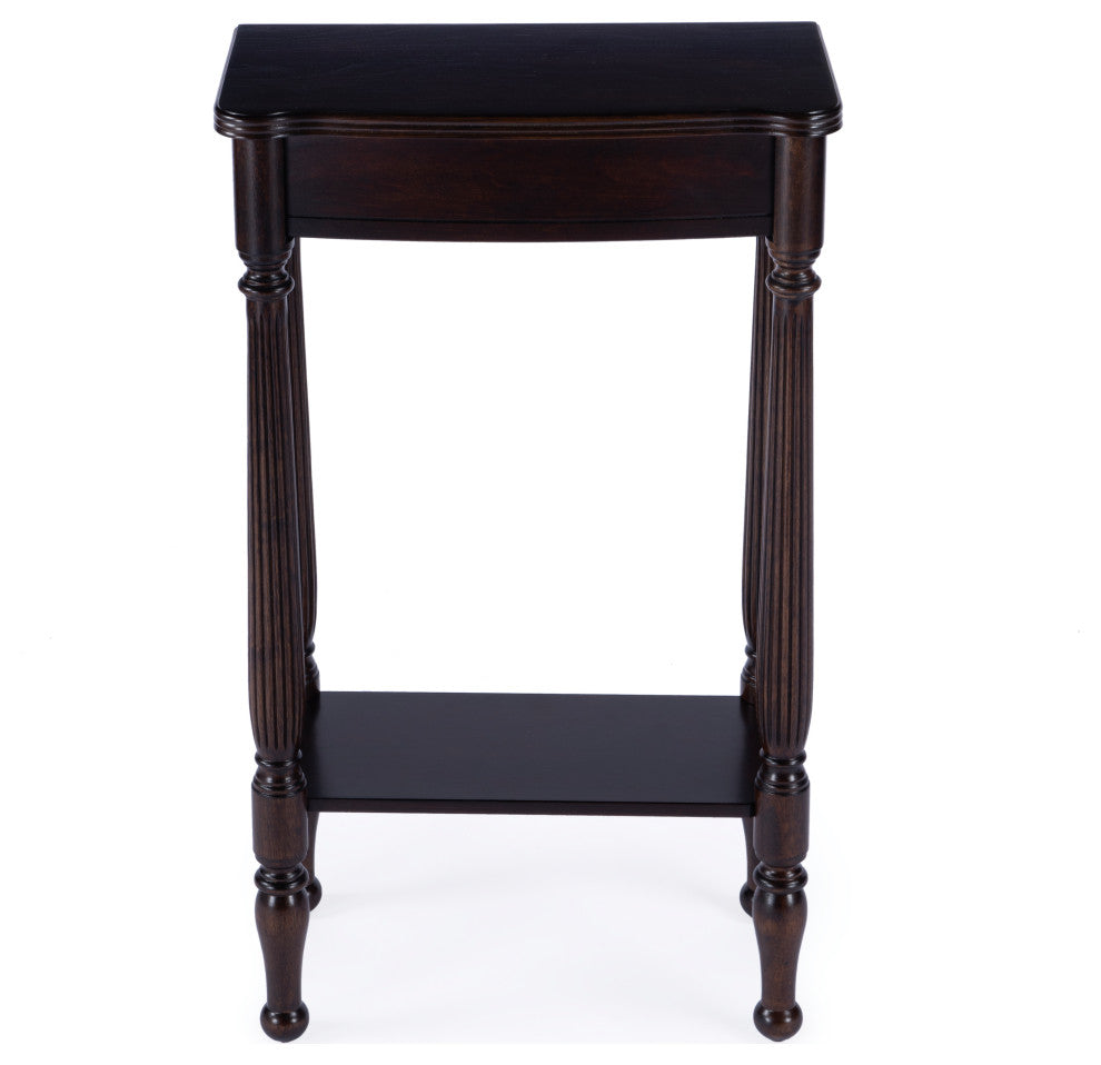 Butler Whitney Rubbed Black Console Table