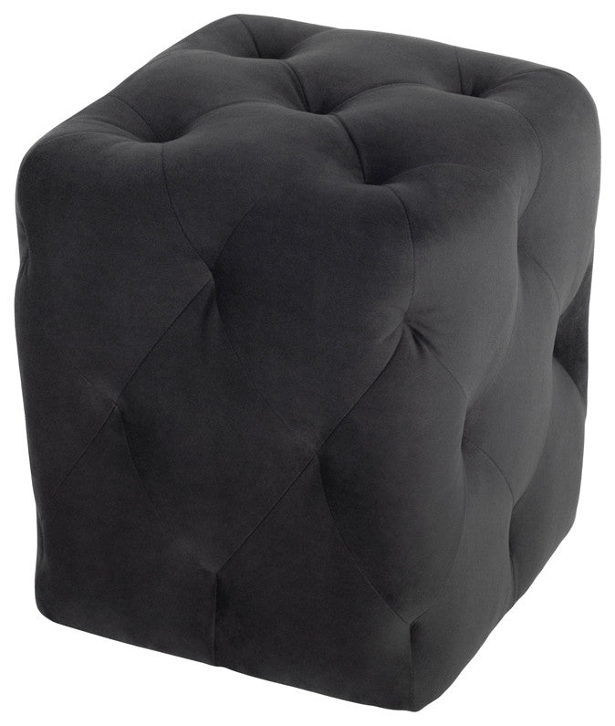 Tufty Shadow Grey Fabric Sofa Ottoman, HGSC426