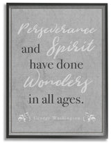 Perseverance and Spirit Framed Giclee Texturized Art, 11x14