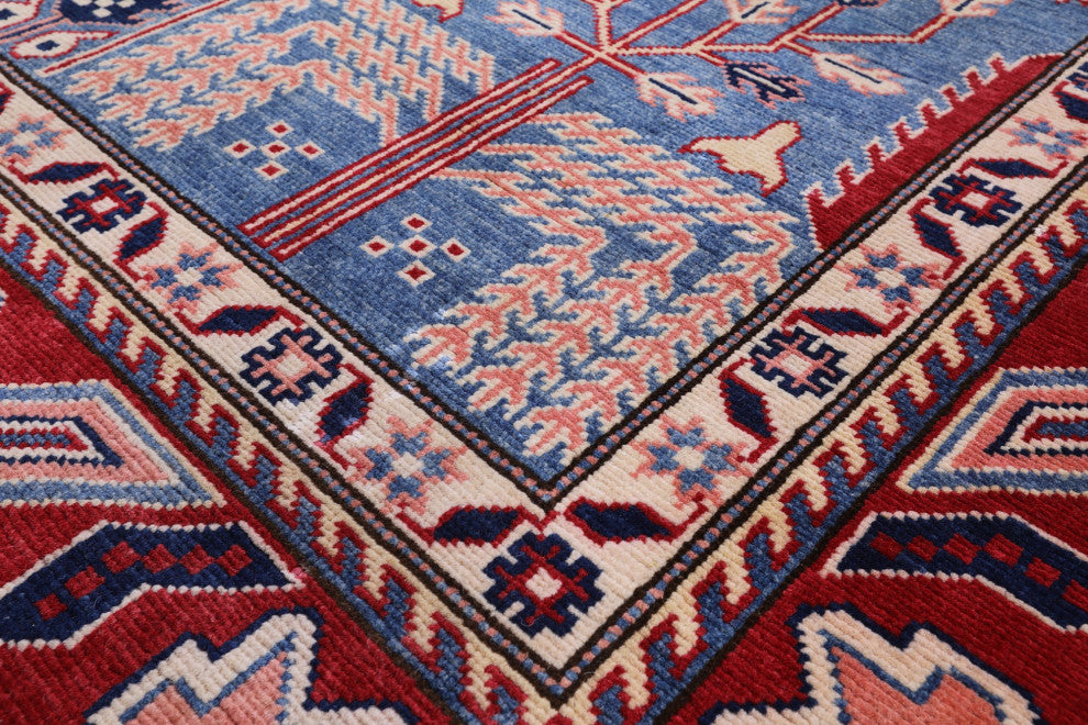 8' 0" X 10' 0" Persian Ziegler Hand Knotted Wool Rug Q4443