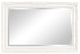 Howard Elliott Queen Ann Rectangular Mirror, White