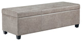 Avalon Storage Ottoman Bench