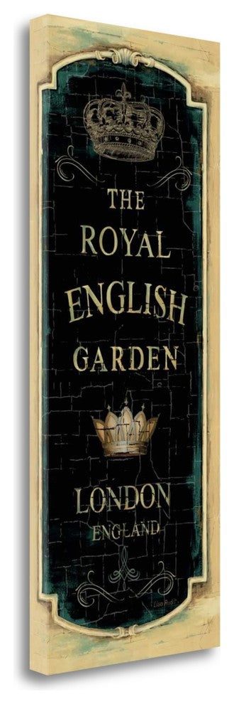 "Garden VIew IX - Royal English" By Lisa Audit, Giclee on Gallery Wrap Canvas