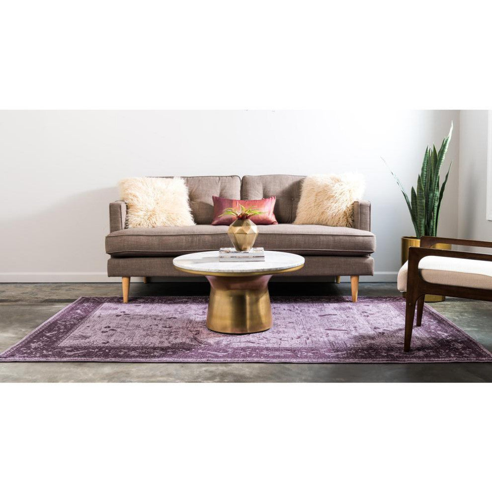 Rug Unique Loom La Jolla Violet Rectangular 3' 3 x 5' 3