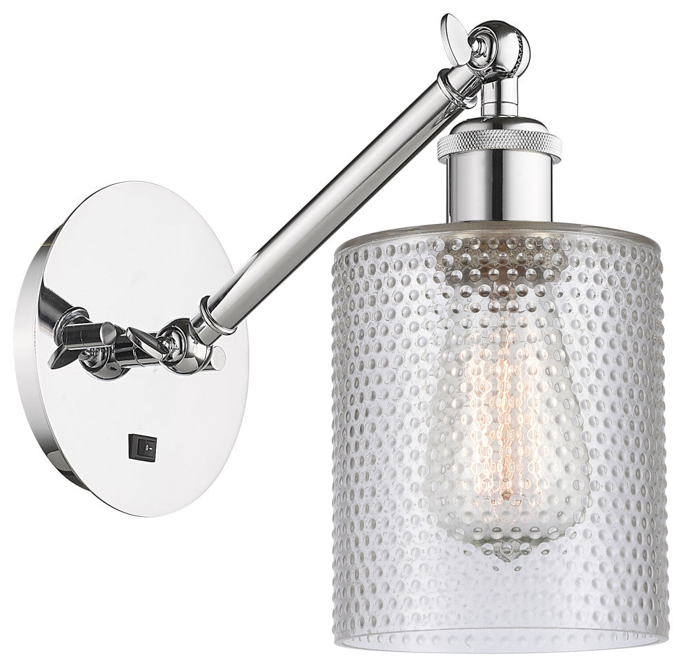 Innovations 317-1W-PC-G112 1-Light Sconce, Polished Chrome