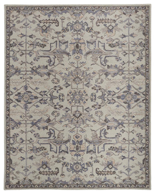 Weave & Wander Faris Ivory/Gray 2'x3' Hand Tufted Area Rug