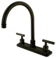 Kingston Brass Centerset Kitchen Faucet, Oil Rubbed Bronze