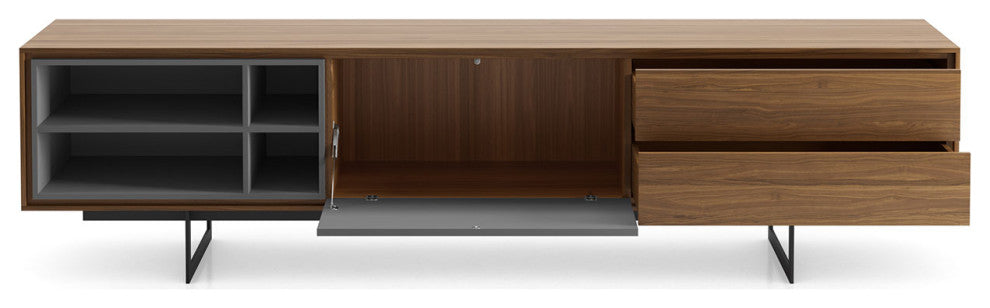 Crotone Media Cabinet Walnut