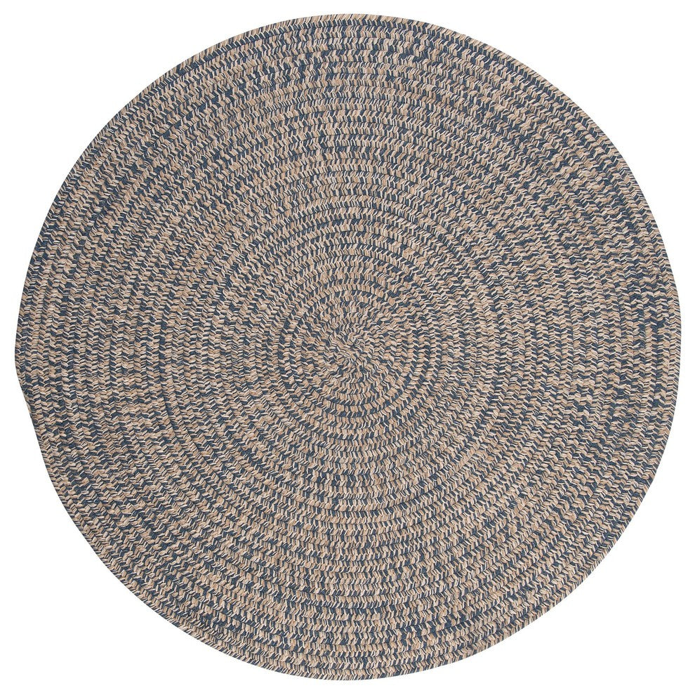 Colonial Mills Tremont TE59 Denim Traditional Area Rug, Round 10''x10''