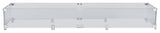 45"x15" Glass Wind Guard for Rectangular Fire Tables