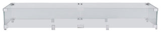 45"x15" Glass Wind Guard for Rectangular Fire Tables