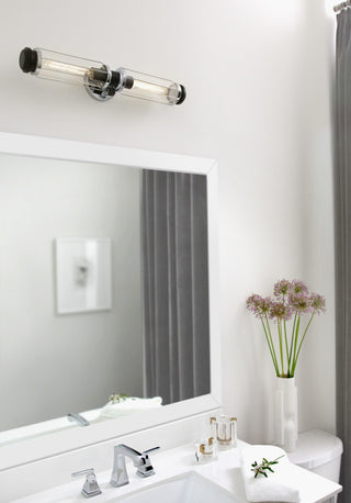 Hinkley Lighting 53182 Masthead 2 Light 24"W Bath Bar - Chrome