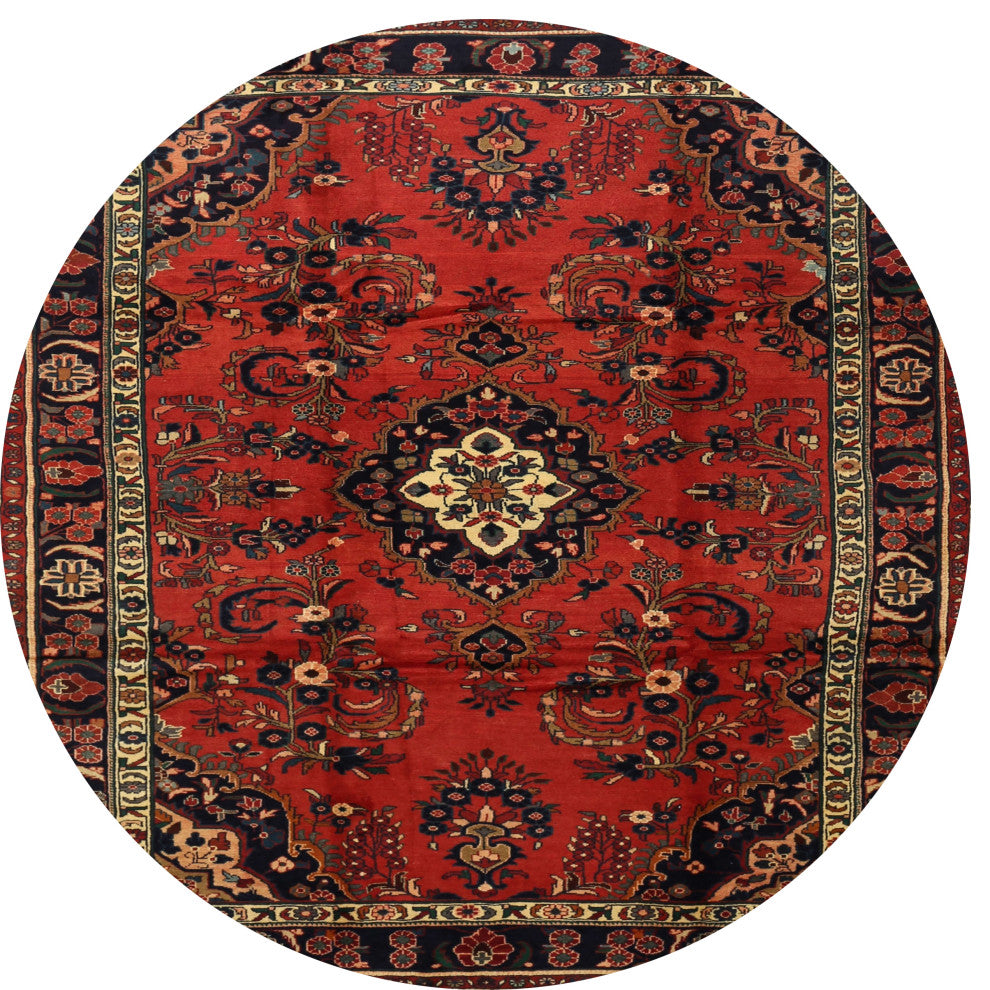 Ahgly Company Indoor Round Traditional Area Rugs, 3' Round