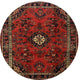 Ahgly Company Indoor Round Traditional Area Rugs, 3' Round